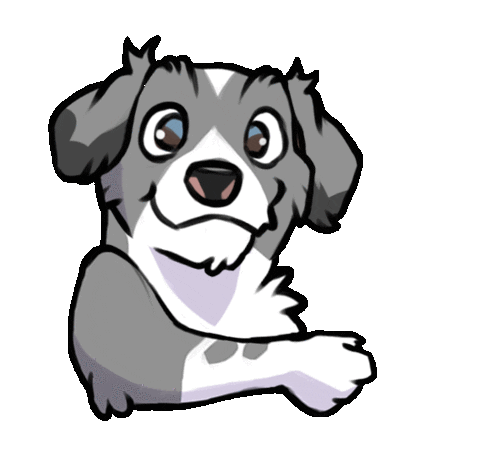 Dog Thumbs Up Sticker