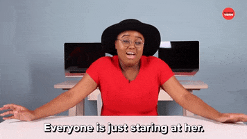 Staring Apple Store GIF by BuzzFeed