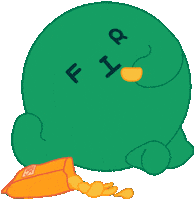 Friday Eat Sticker