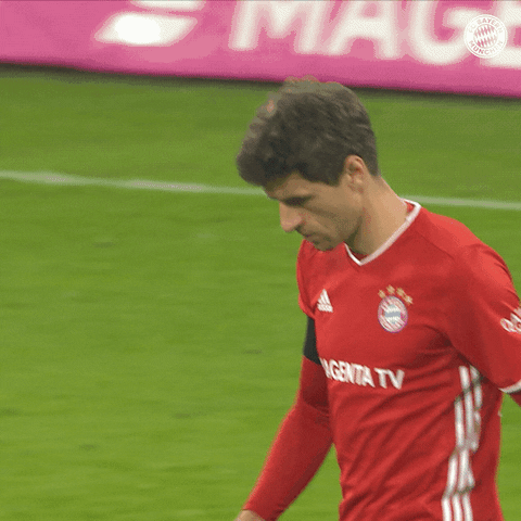Champions League Reaction GIF by FC Bayern Munich