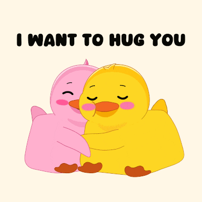 I Love You Hug GIF by MeetDuckey