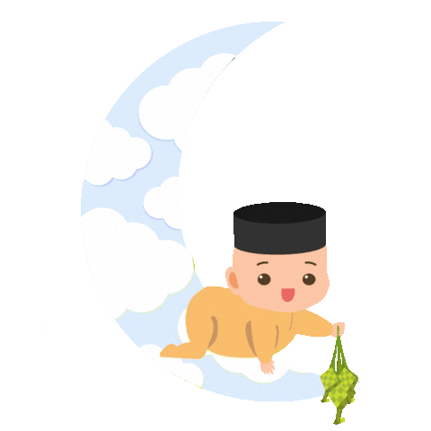 suzuranbabymalaysia giphyupload ramadhan raya selamat hari raya Sticker