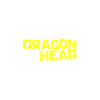 Dragon Head Sticker by OVNI PRESS