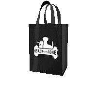 backtothebone bone bttb raw dog food dog bone Sticker