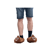 Poo Legs Sticker by studiolution