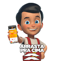 Arrasta Pra Cima Sticker