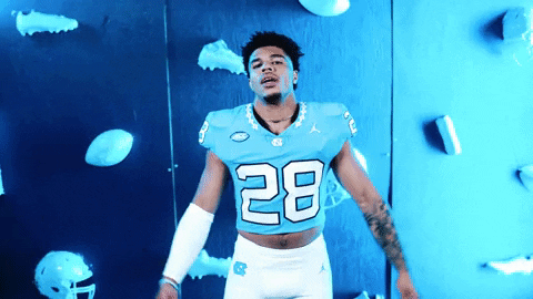 North Carolina Football GIF by UNC Tar Heels