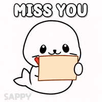 Love You Hearts GIF by Sappy Seals