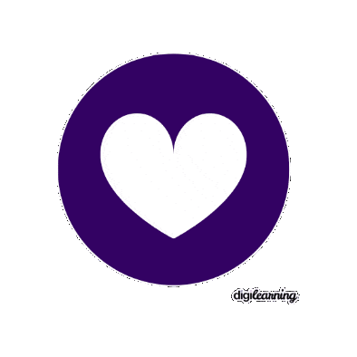 Heart Sticker by digilearning