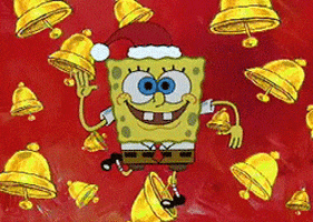 Christmas Who Dancing GIF by SpongeBob SquarePants