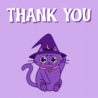 Thank U GIF by Spooks The Cat
