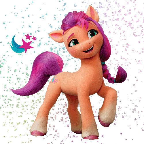 My Little Pony Makeup Sticker by Lottie London