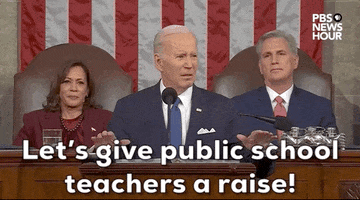 Joe Biden Education GIF by PBS News