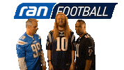 tackling american football Sticker by ransport