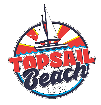 Topsail Island Sticker by Surfside Beach Co