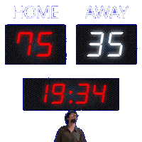 35 Away Sticker