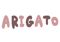 Arigato Sticker