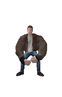 3D Portrait Sticker by Originals