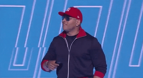Ll Cool J Point GIF by VH1 Hip Hop Honors