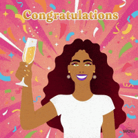 Congratulations Celebrate GIF by World Of Women