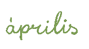 Aprilis Sticker