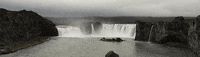 waterfall iceland GIF by Jerology