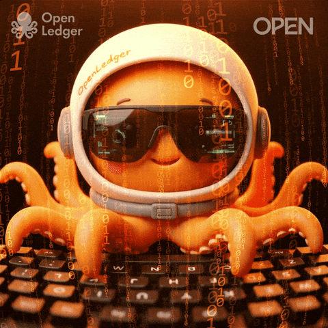 OpenLedger work monday office computer GIF