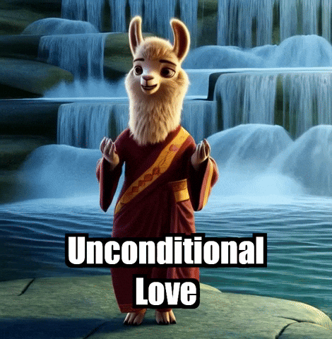 Unconditional Love Acceptance GIF by dalaillamazen