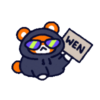 Expecting Still Waiting Sticker