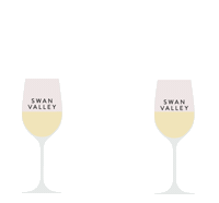 White Wine Cheers Sticker by swanvalley