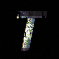 Glitch Alphabet GIF