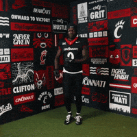 Cincinnati Football Aaron GIF by Cincinnati Bearcats