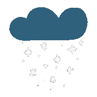 Snow Cloud Sticker
