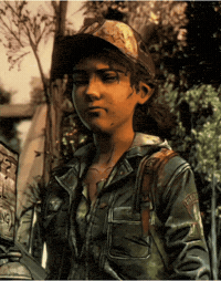Be Quiet The Walking Dead GIF