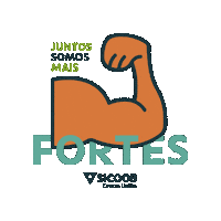 Saudavel Forte Sticker by Sicoob Centro União