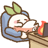 Work 摸魚 Sticker by LoBo