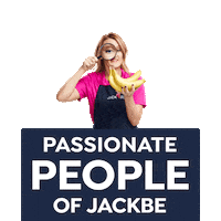 JackBeSocial banana oklahoma quick okc Sticker