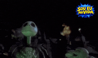 Excited Nightmare Before Christmas GIF by Sou Eu Na Vida