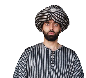 Shocked No Way Sticker by The Sultan