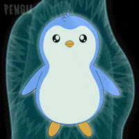 Penguin Glowing GIF by Pudgy Penguins
