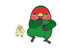 Dance Bird Sticker