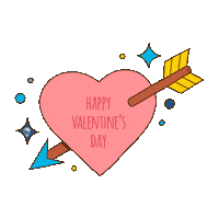 True Love Heart Sticker by 21n78e Creative Labs