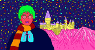 harry potter illustration GIF by whateverbeclever
