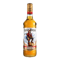 Spiced Rum Hello Sticker by Captain Morgan