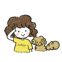 Curly Hair Sticker by Curly Me