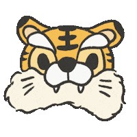 Chinese New Year Tiger Sticker