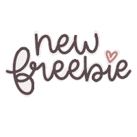 Giveaway Hand Lettered Sticker