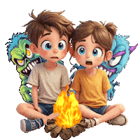 Boys Girls Fear Sticker