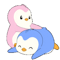 I Love You Hug Sticker by Pudgy Penguins