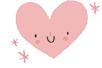 Heart Love Sticker by Dorota Duzinkiewicz